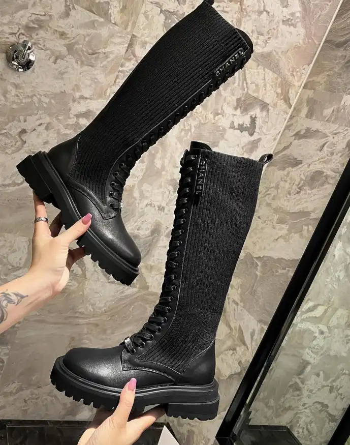 hype Chanel Boots