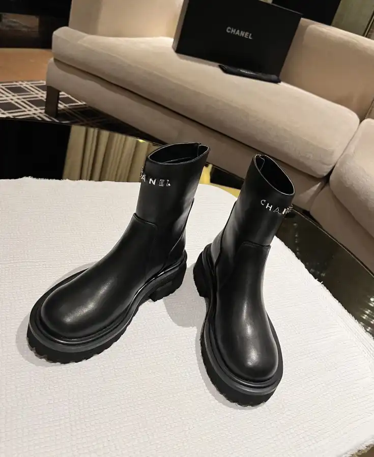 hype Chanel Boots