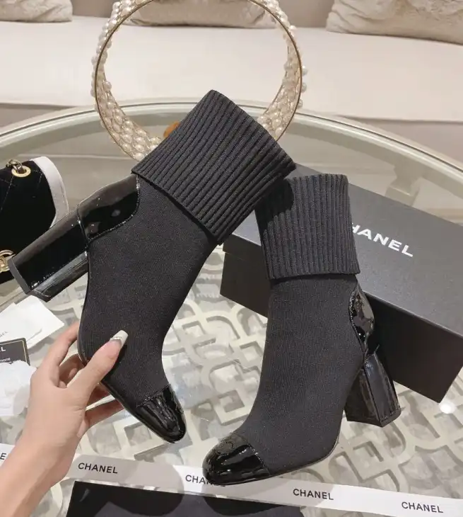 hype Chanel Boots