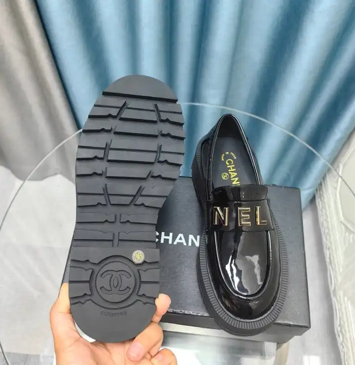 hype Chanel Leather Shoes