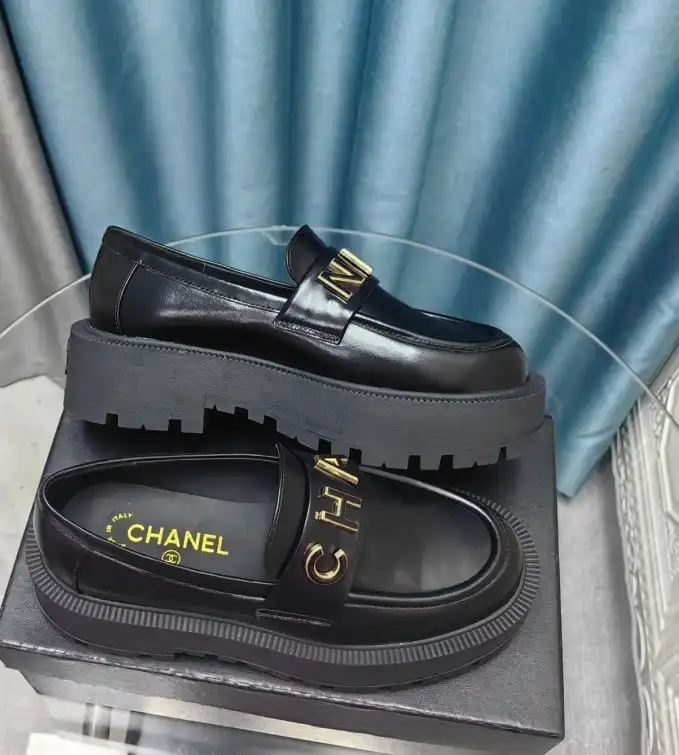 hype Chanel Leather Shoes