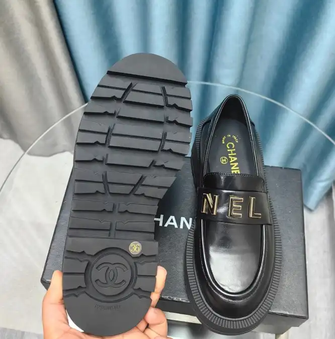 hype Chanel Leather Shoes