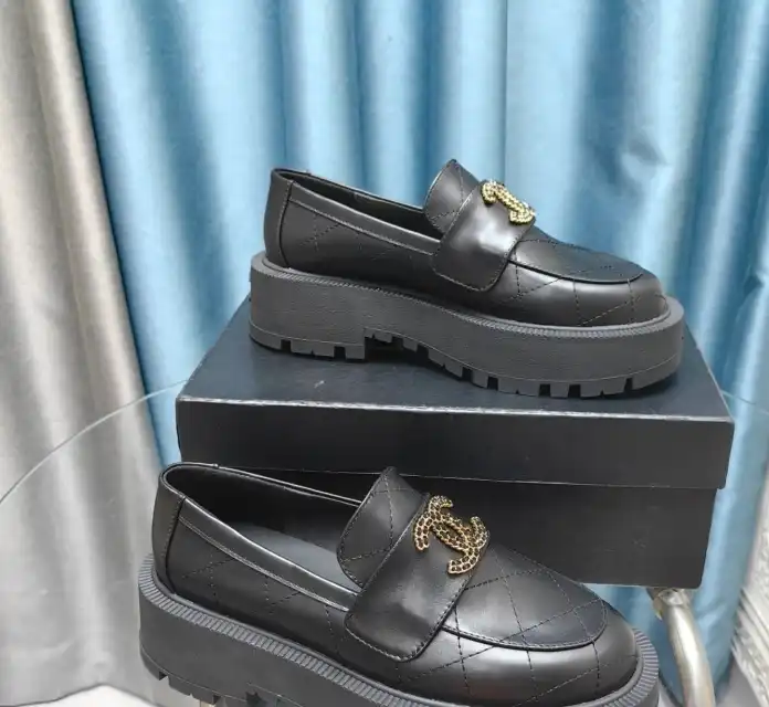 hype Chanel Leather Shoes