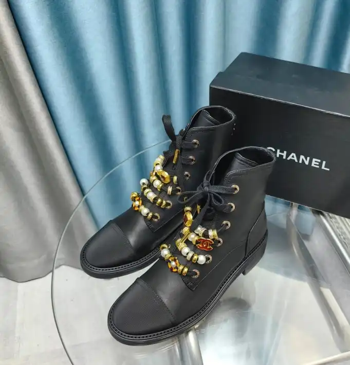 hype Chanel Boots