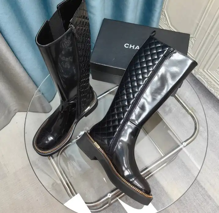 hype Chanel Boots