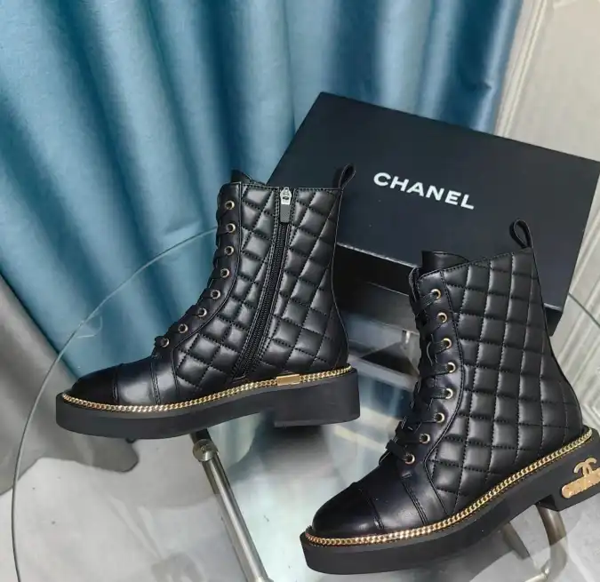 hype Chanel Boots