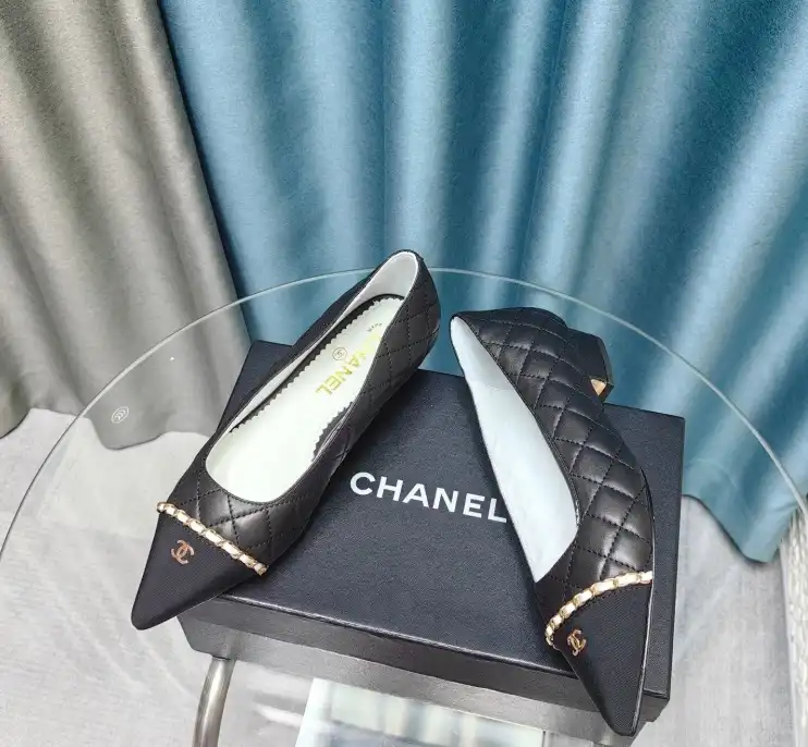 hype Chanel Flat Shoes