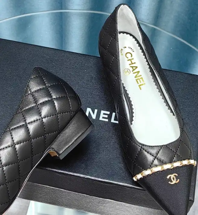 hype Chanel Flat Shoes