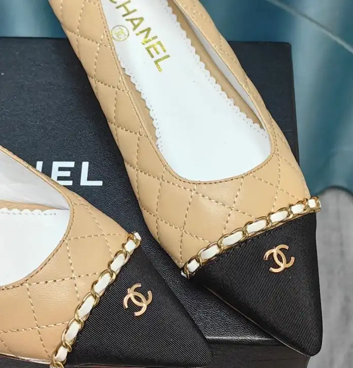 hype Chanel Flat Shoes