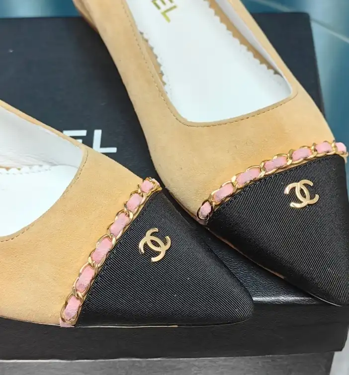 hype Chanel Flat Shoes