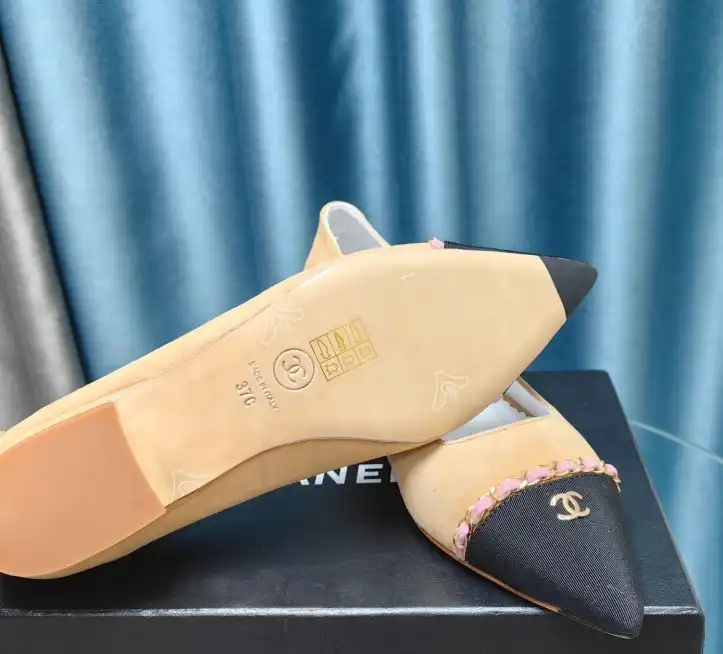 hype Chanel Flat Shoes