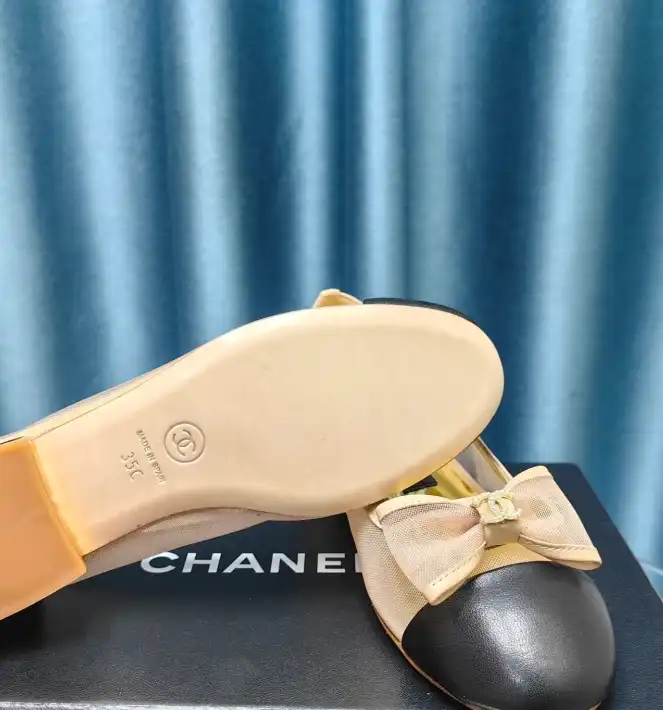 hype Chanel Flat Shoes