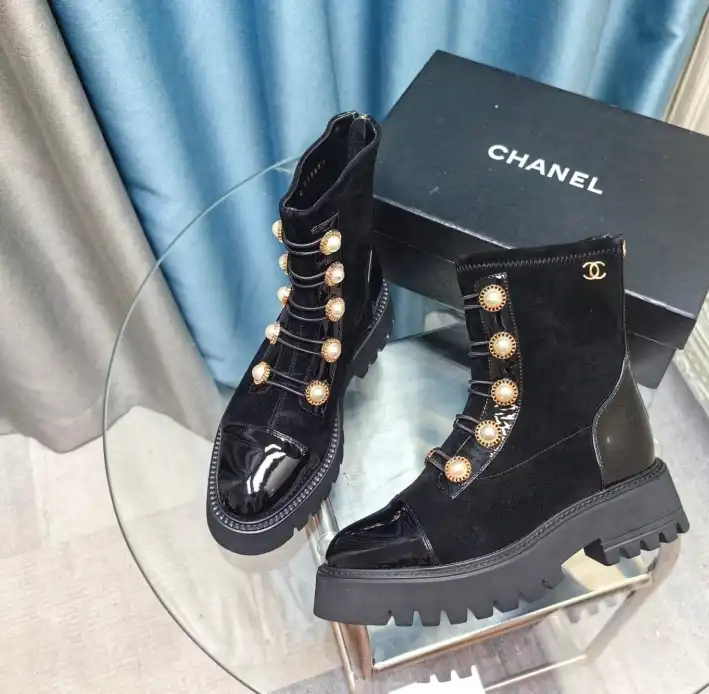 hype Chanel Boots