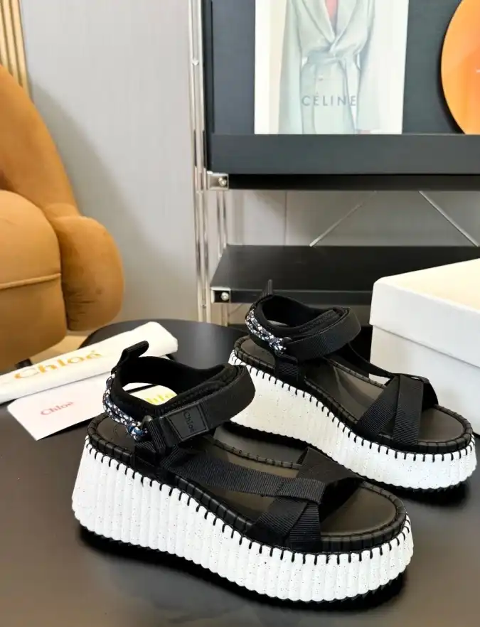 hype Chloe Leather Shoes