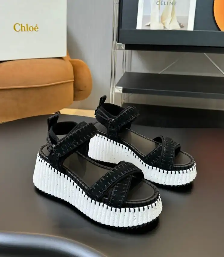 hype Chloe Leather Shoes