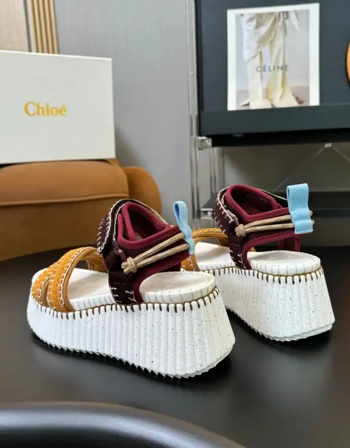 hype Chloe Leather Shoes