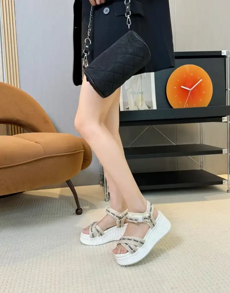 hype Chloe Leather Shoes