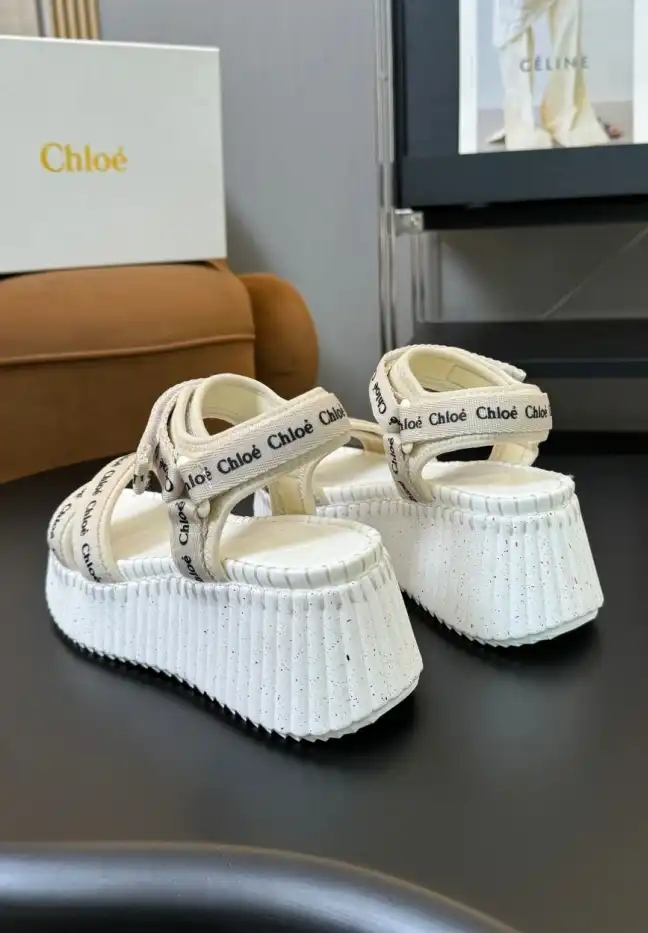 hype Chloe Leather Shoes