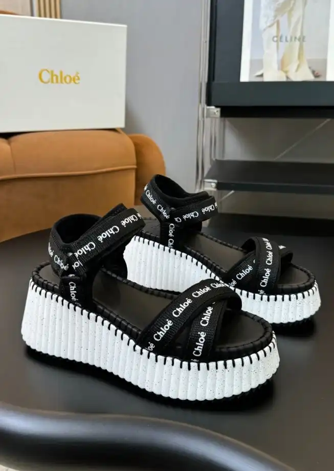 hype Chloe Leather Shoes