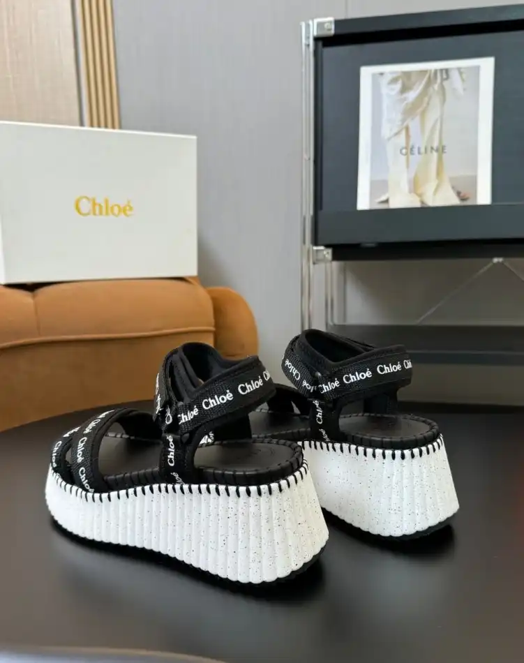 hype Chloe Leather Shoes