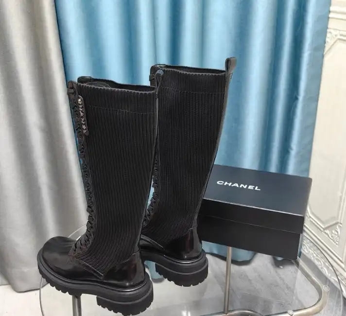 hype Chanel Boots