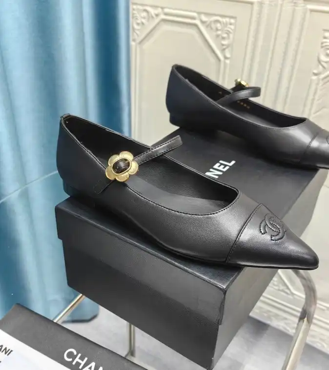 hype Chanel Flat Shoes