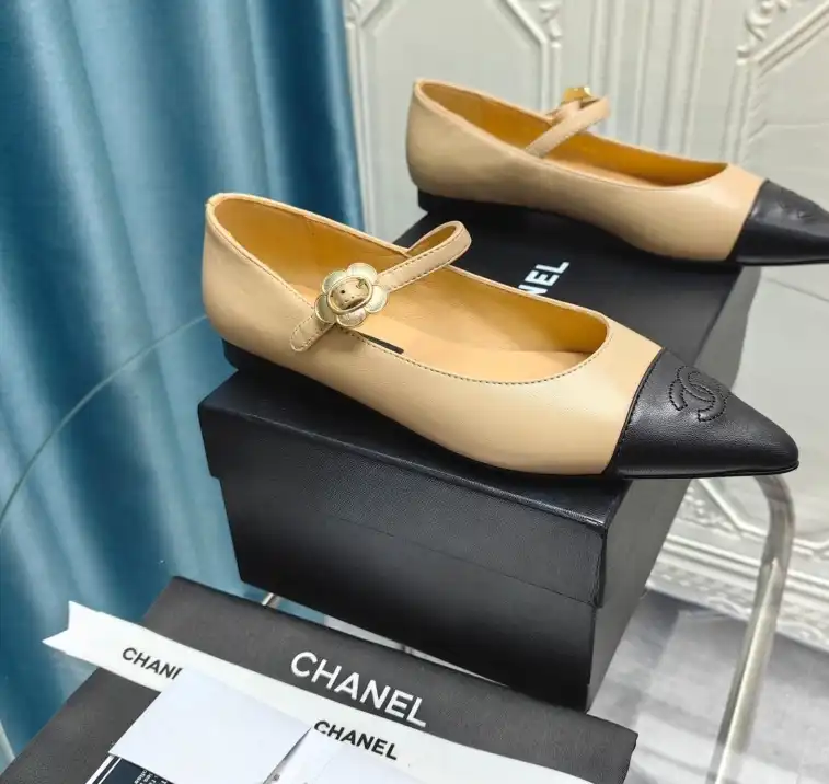 hype Chanel Flat Shoes