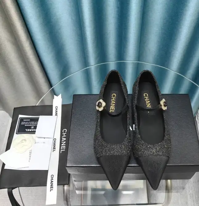 hype Chanel Flat Shoes