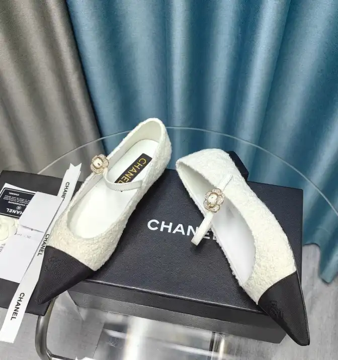 hype Chanel Flat Shoes