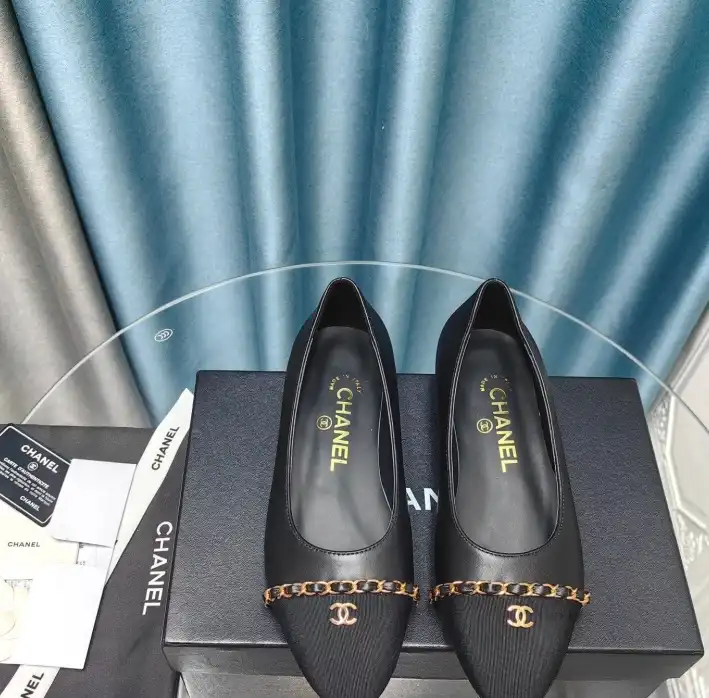 hype Chanel Flat Shoes