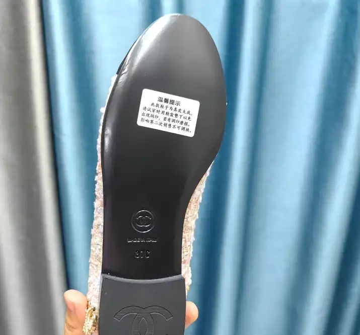 hype Chanel Flat Shoes