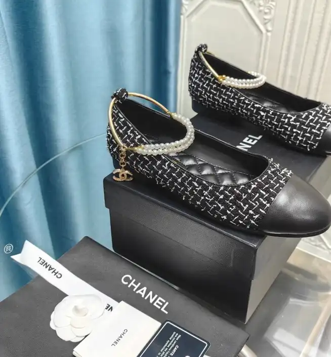 hype Chanel Flat Shoes