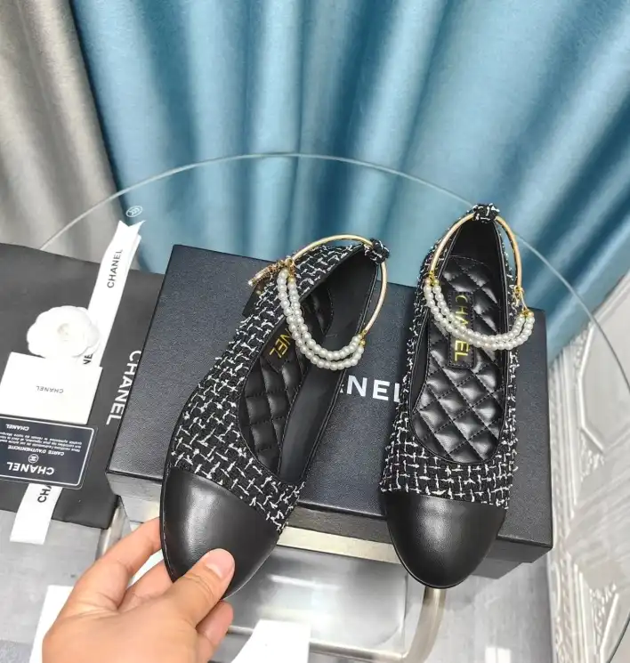 hype Chanel Flat Shoes