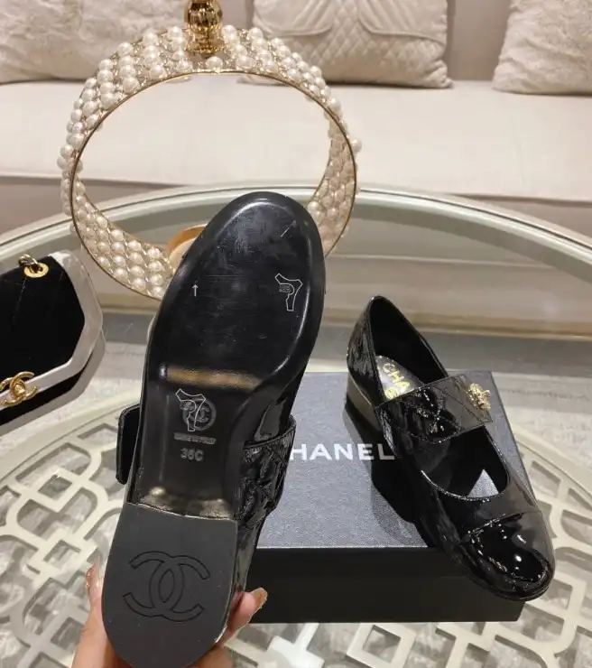 hype Chanel Flat Shoes