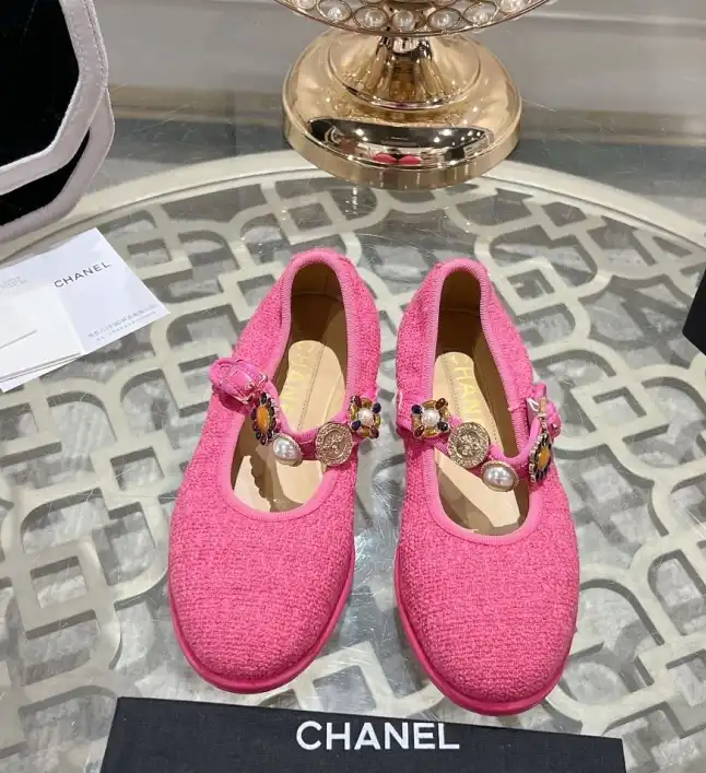 hype Chanel Flat Shoes