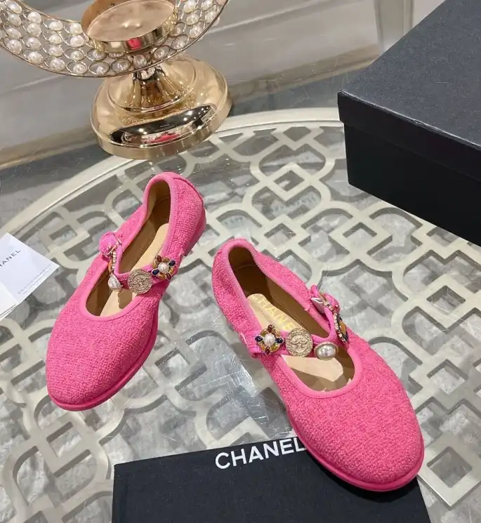 hype Chanel Flat Shoes