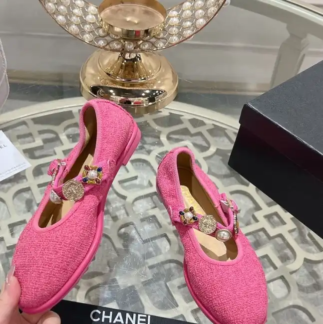 hype Chanel Flat Shoes