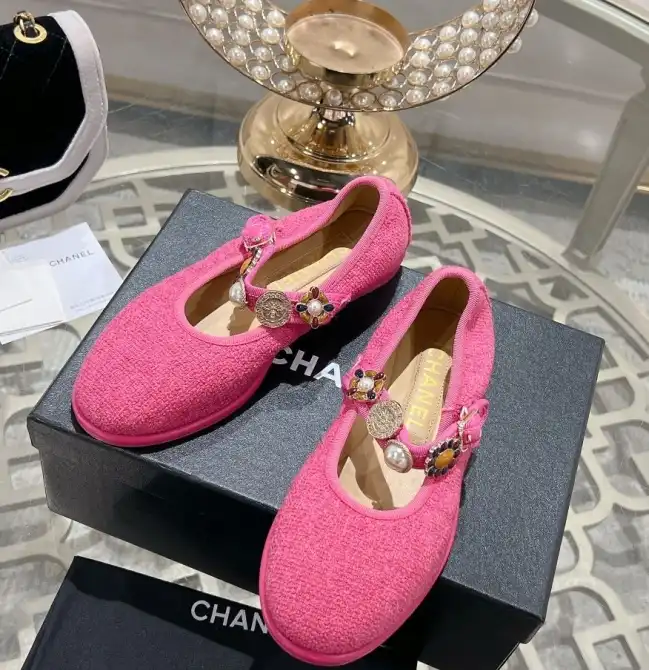 hype Chanel Flat Shoes