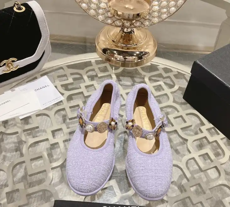 hype Chanel Flat Shoes