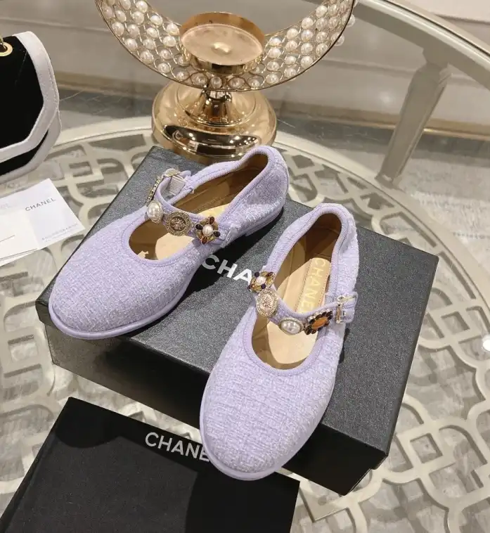 hype Chanel Flat Shoes