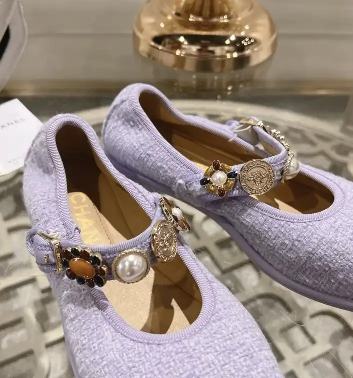 hype Chanel Flat Shoes