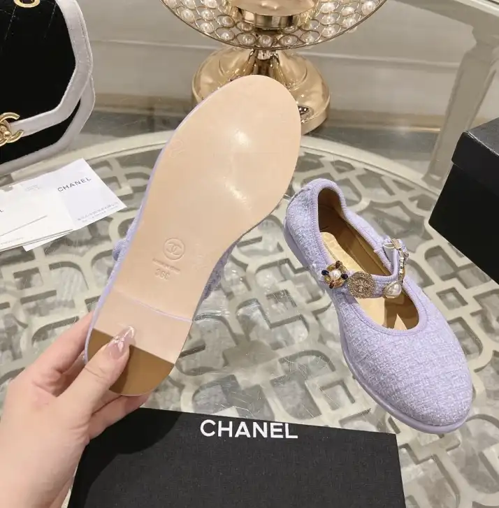 hype Chanel Flat Shoes