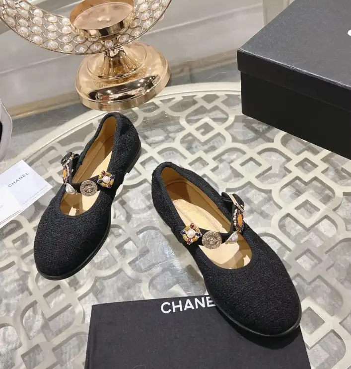 hype Chanel Flat Shoes