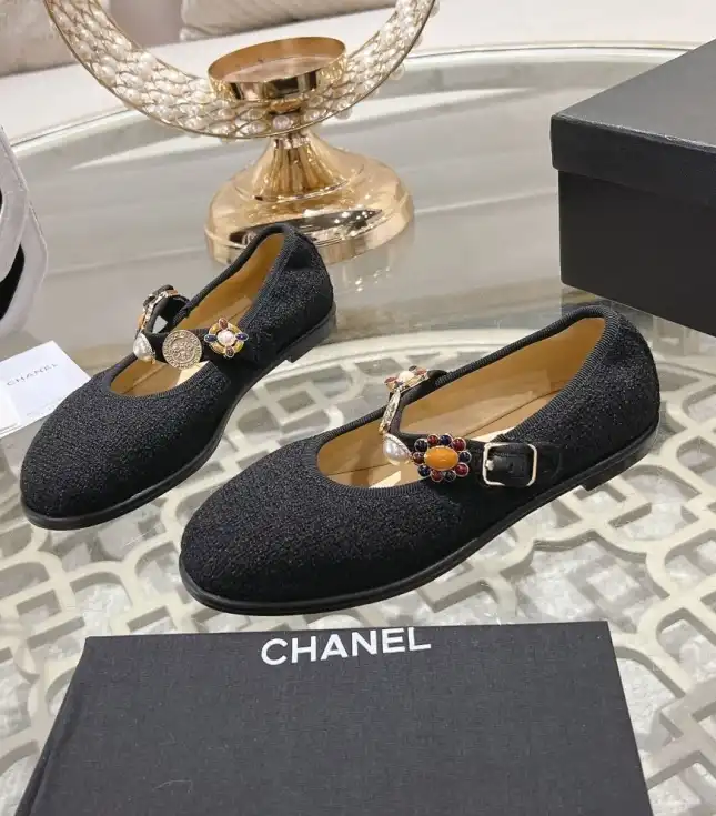 hype Chanel Flat Shoes