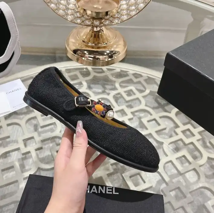 hype Chanel Flat Shoes