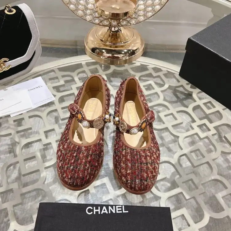 hype Chanel Flat Shoes