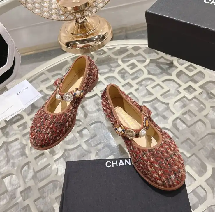 hype Chanel Flat Shoes