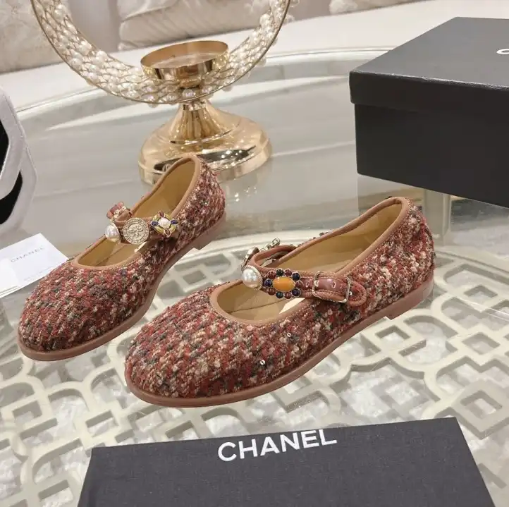 hype Chanel Flat Shoes