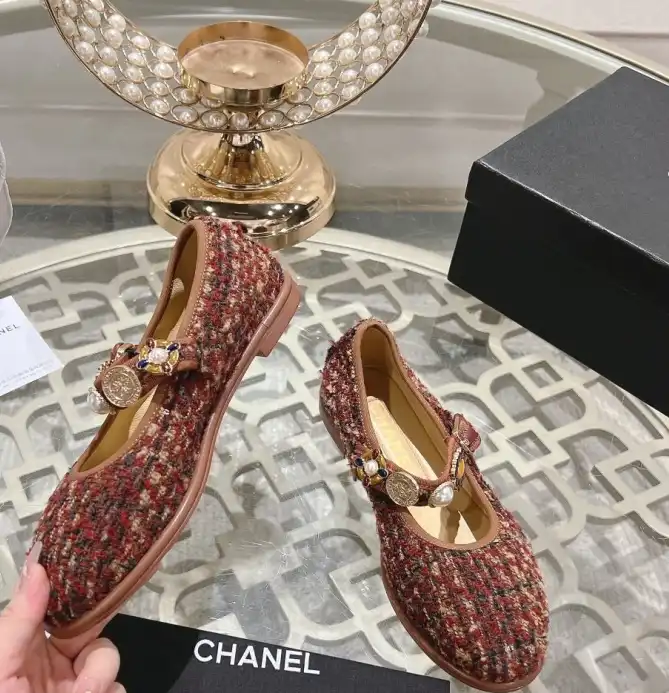 hype Chanel Flat Shoes