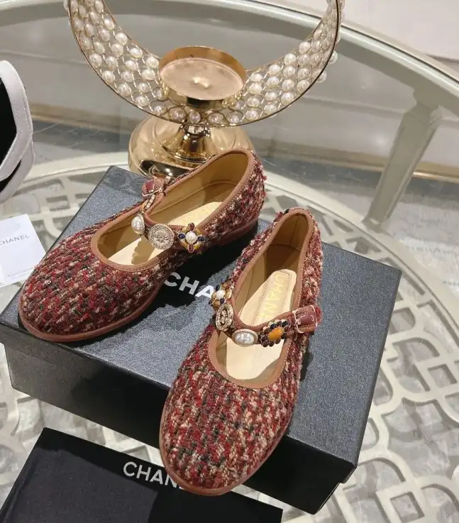 hype Chanel Flat Shoes